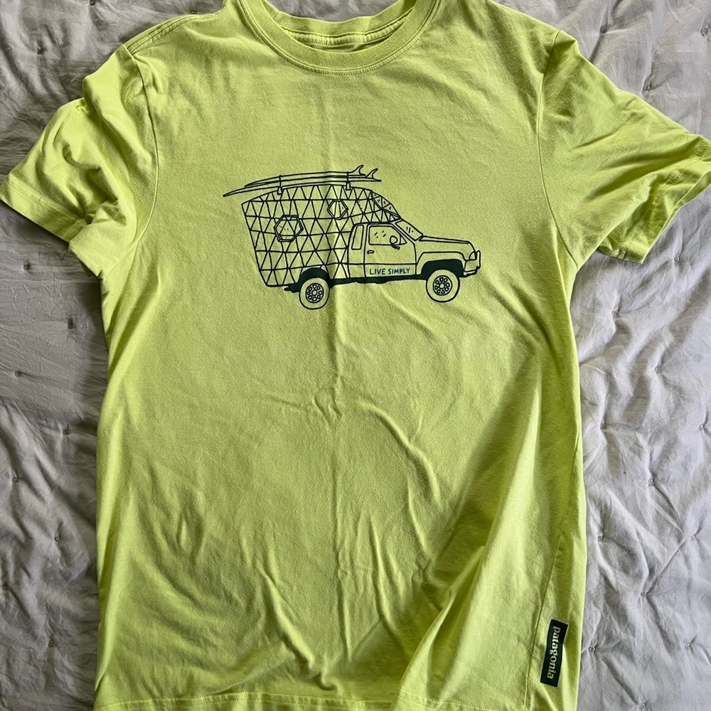 Patagonia live simply tshirt